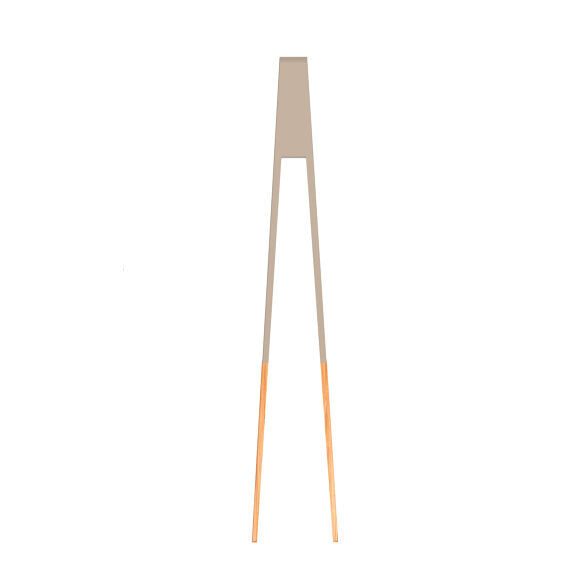 Pebbly | Magnetic Toast Tongs - Grey | Shut the Front Door