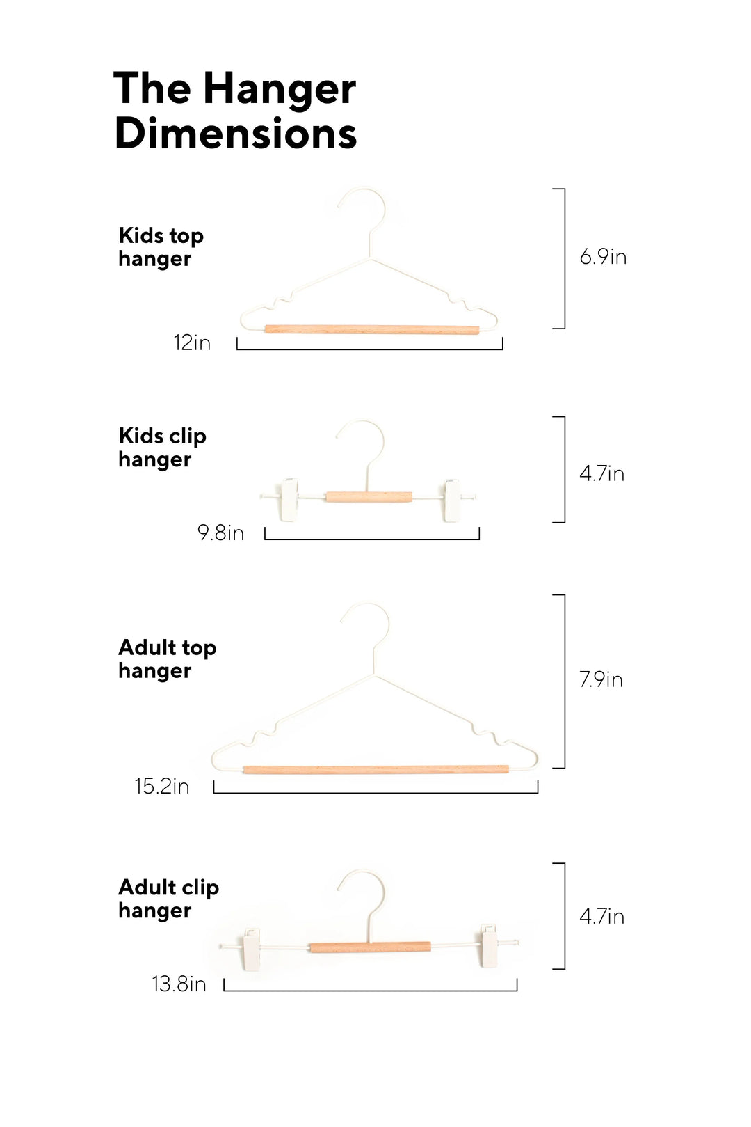 Mustard | Adult Clip Hangers - Chalk | Shut the Front Door