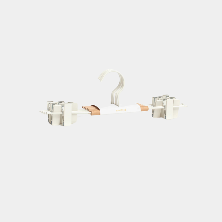 Mustard | Adult Clip Hangers - Chalk | Shut the Front Door