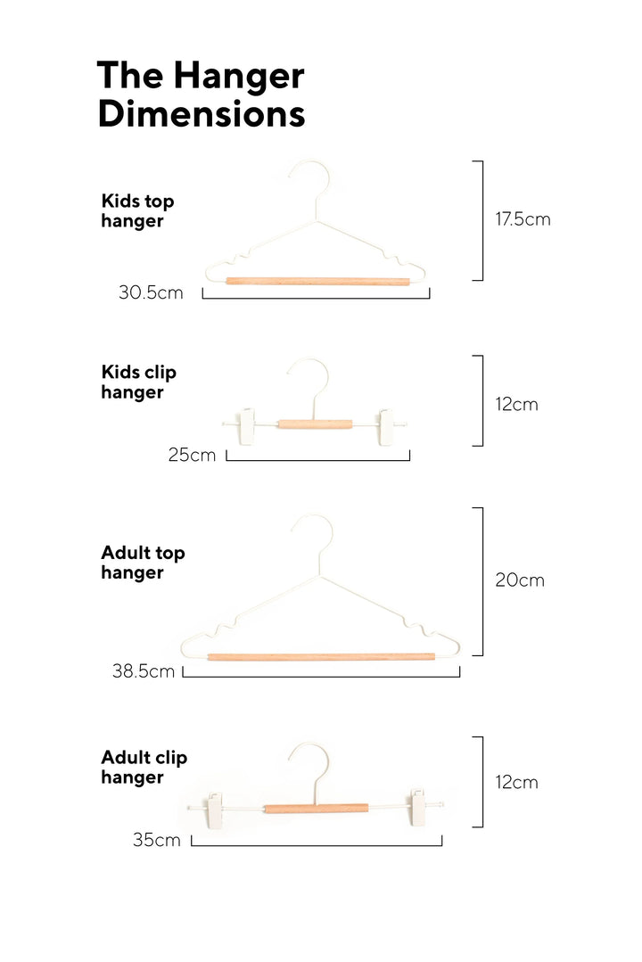 Mustard | Kids Clip Hangers - Chalk | Shut the Front Door