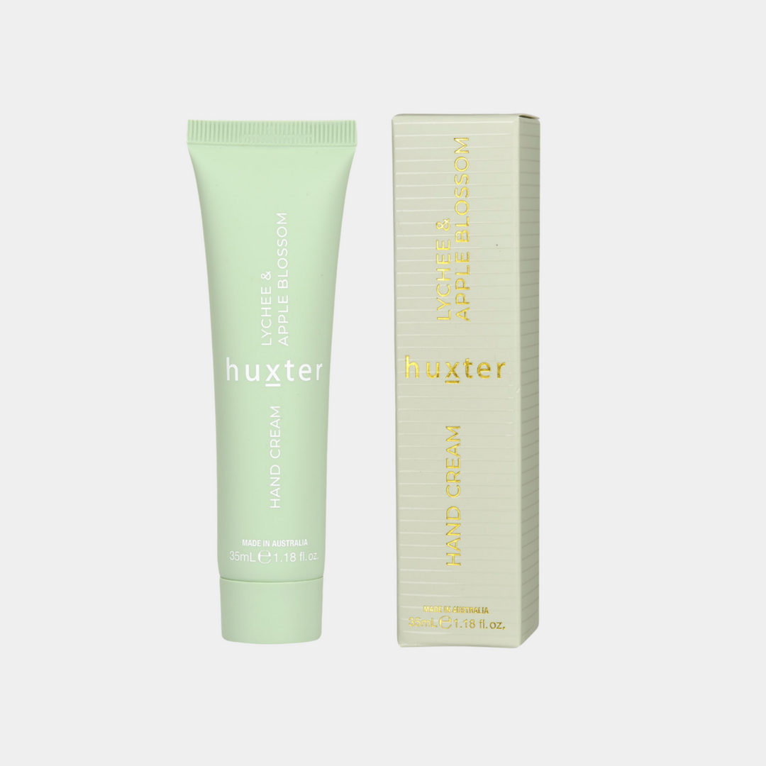 Huxter | Hand Cream Boxed - Lychee & Apple Blossom 35ml | Shut the Front Door