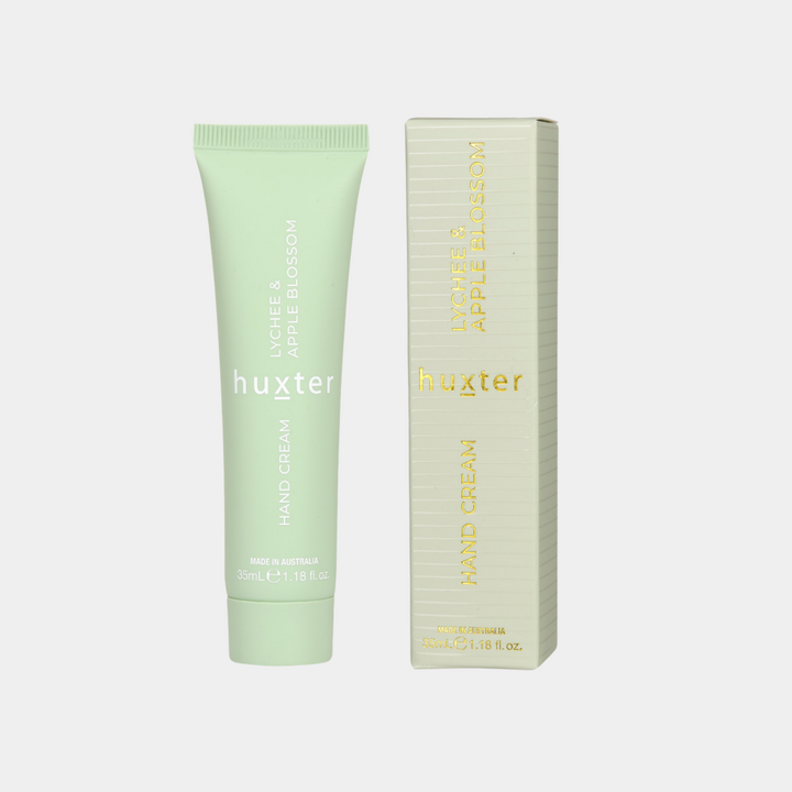 Huxter | Hand Cream Boxed - Lychee & Apple Blossom 35ml | Shut the Front Door