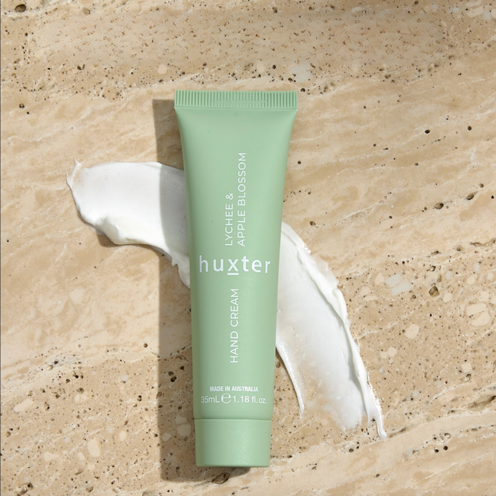 Huxter | Hand Cream Boxed - Lychee & Apple Blossom 35ml | Shut the Front Door