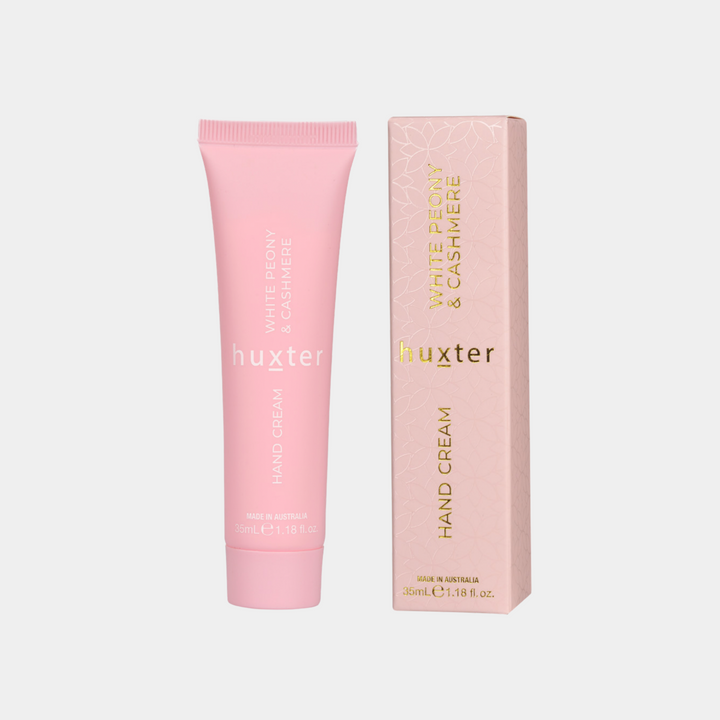 Huxter | Hand Cream Boxed - White Peony & Cashmere | Shut the Front Door