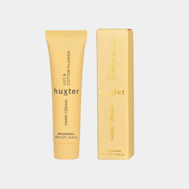Huxter | Hand Cream Boxed - Lily & Cotton Flower | Shut the Front Door