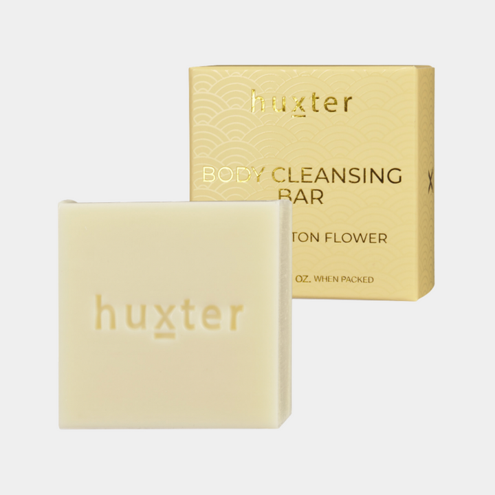 Huxter | Body Cleansing Bar - Lily & Cotton Flower | Shut the Front Door