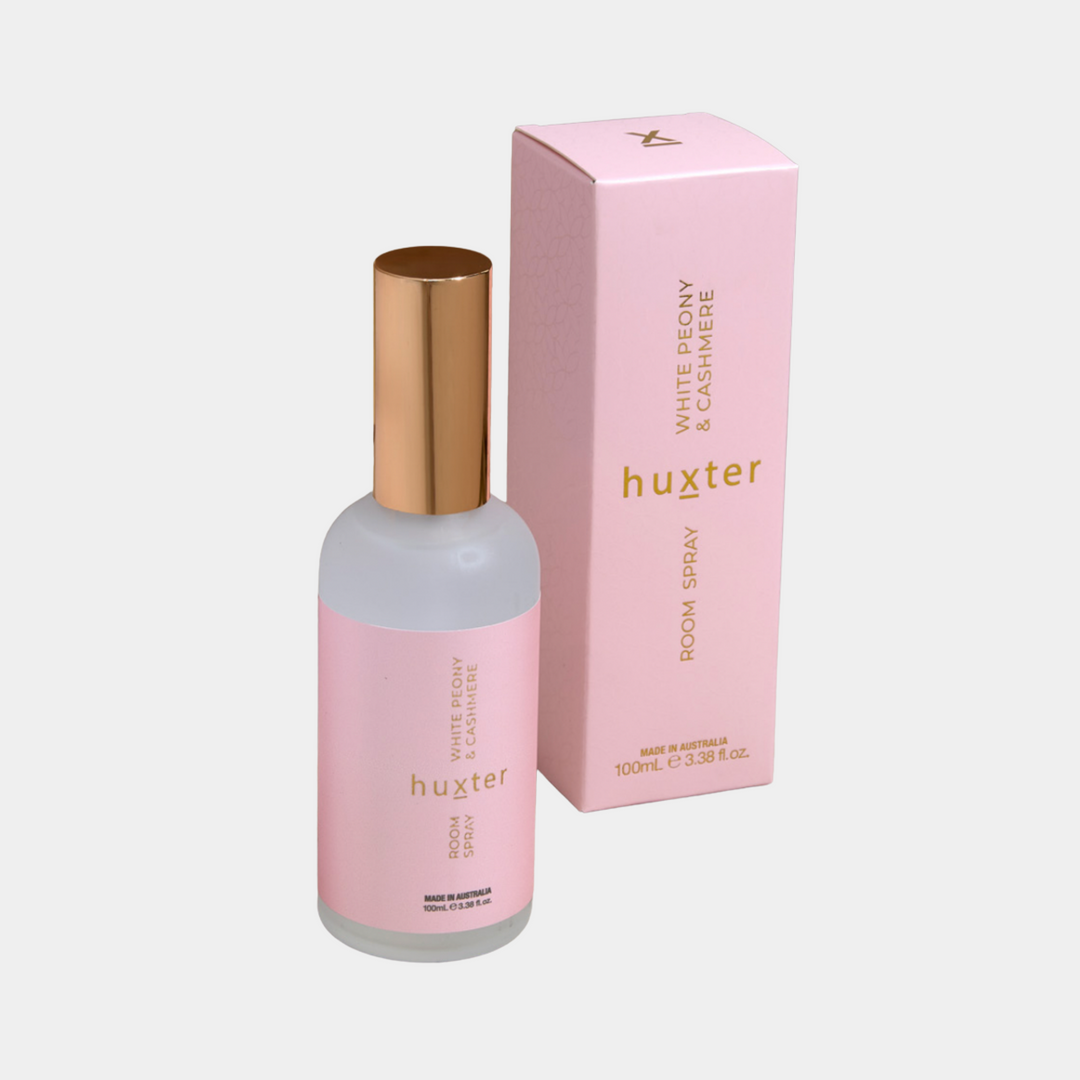 Huxter | Room Spray Boxed - White Peony & Cashmere | Shut the Front Door