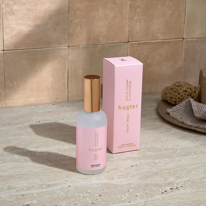Huxter | Room Spray Boxed - White Peony & Cashmere | Shut the Front Door