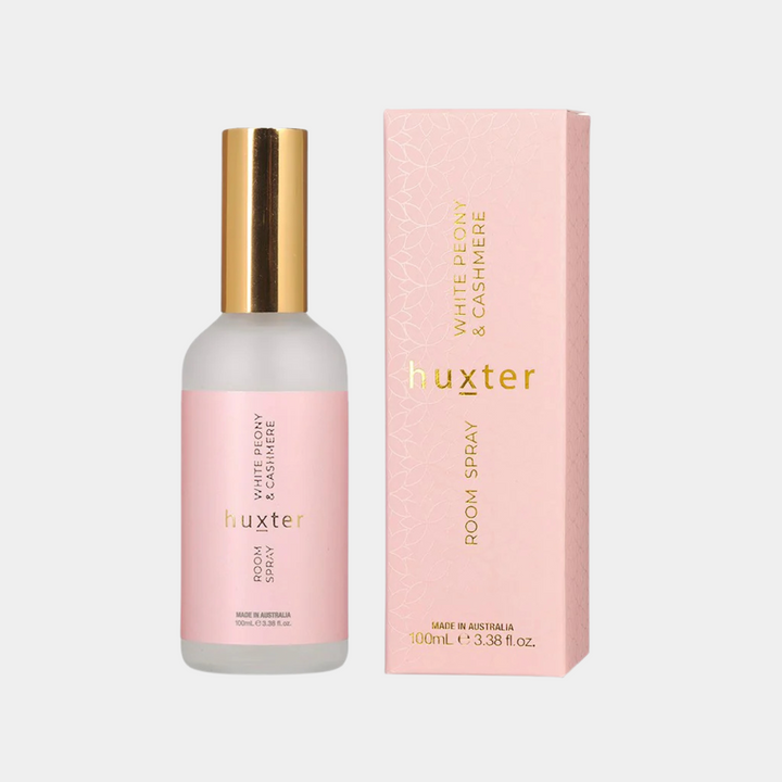 Huxter | Room Spray Boxed - White Peony & Cashmere | Shut the Front Door