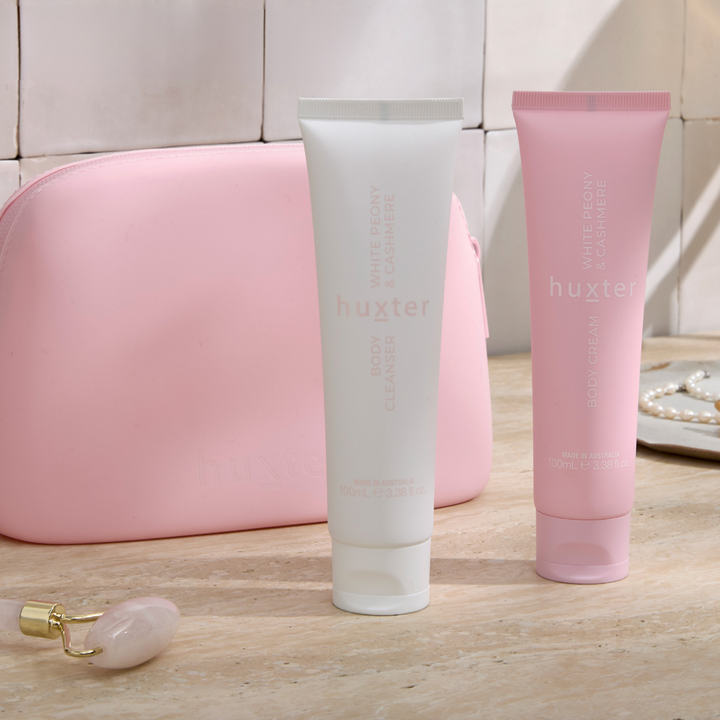 Huxter | Body Care Gift Set - White Peony & Cashmere | Shut the Front Door