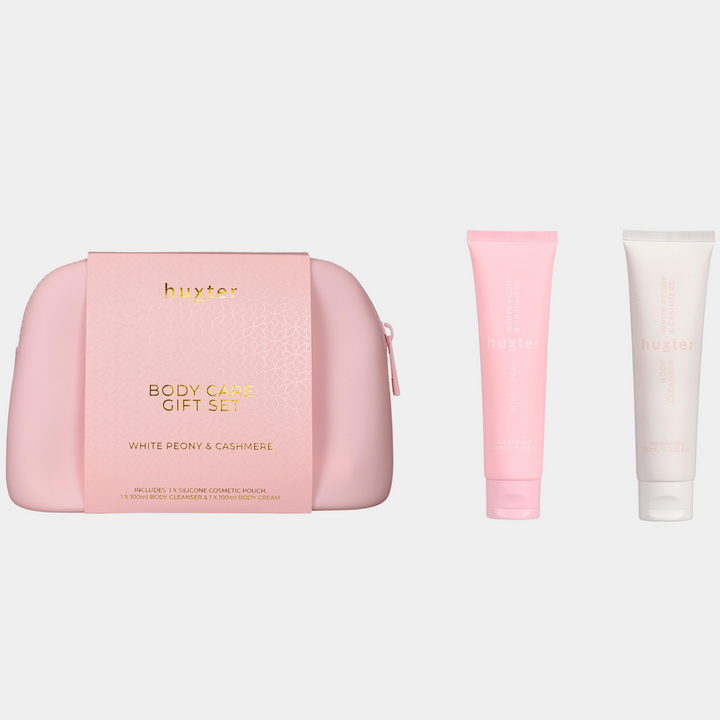 Huxter | Body Care Gift Set - White Peony & Cashmere | Shut the Front Door