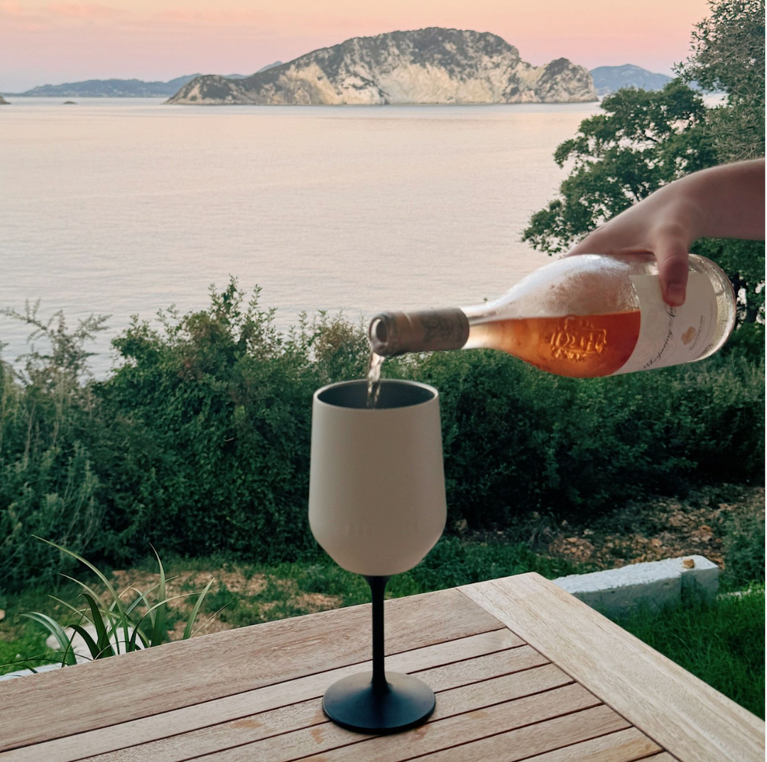 Huski Wine Tumbler 2.0 - Sand Beige