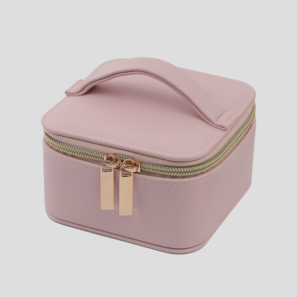 Antigone | Evie Sq Jewellery Box - Pink | Shut the Front Door