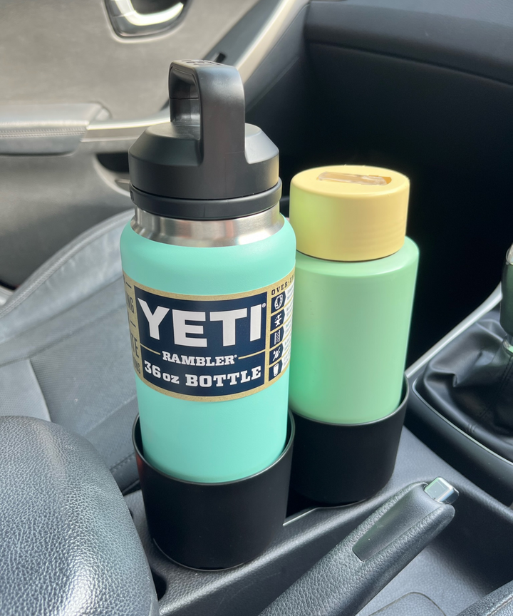 Willy and Bear | Car Cup Holder - Black | Shut the Front Door