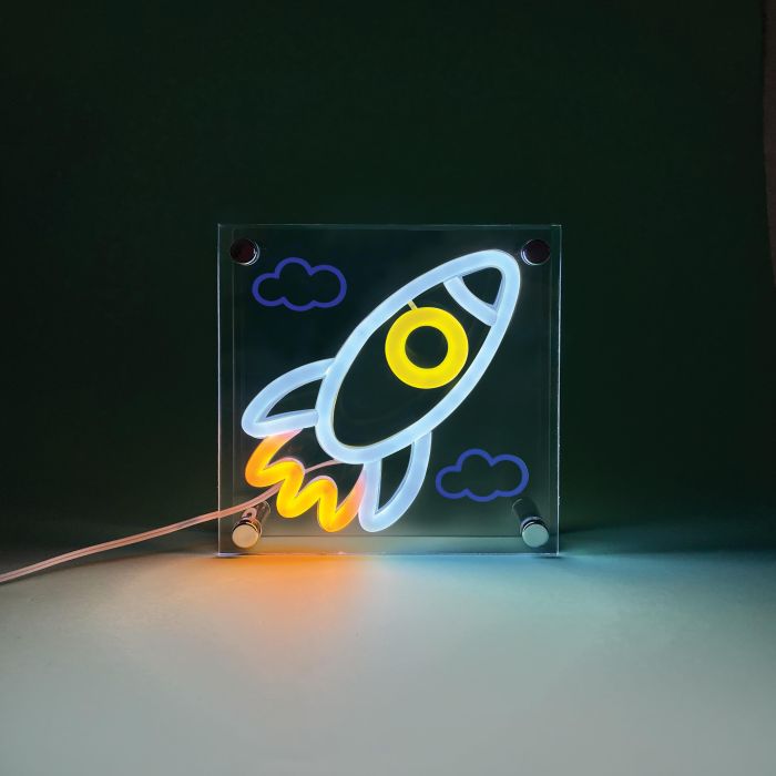 Discovery Zone | Acrylic Light - Spaceship | Shut the Front Door