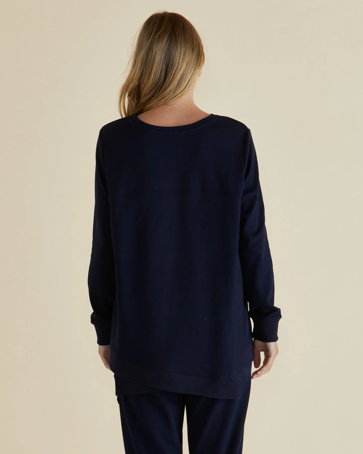 Betty Basics | Dune Sweat - Navy | Shut the Front Door