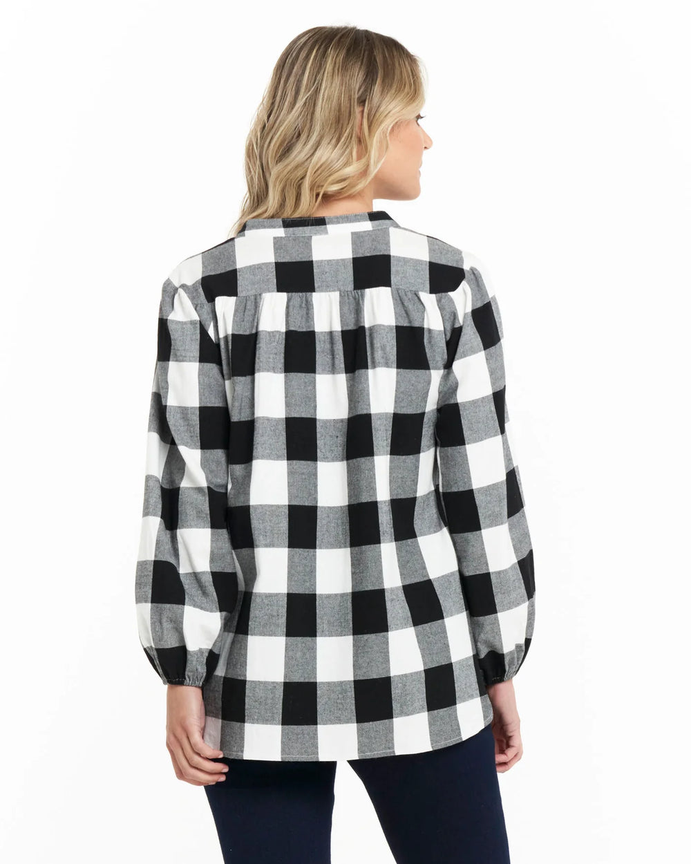 Betty Basics | Pennydale Shirt - Black Check | Shut the Front Door