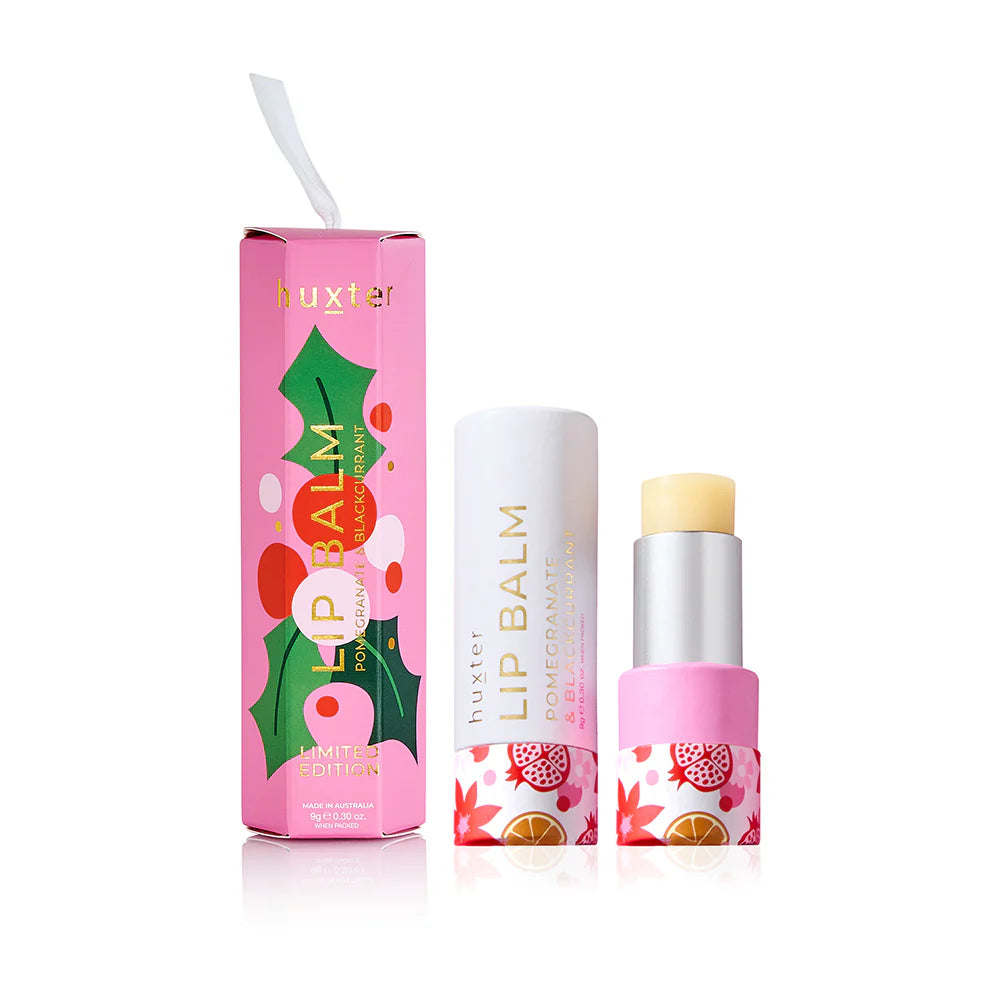 Hanging Lip Balm Pink - Xmas Flowers Collection