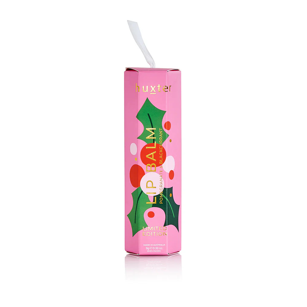 Hanging Lip Balm Pink - Xmas Flowers Collection