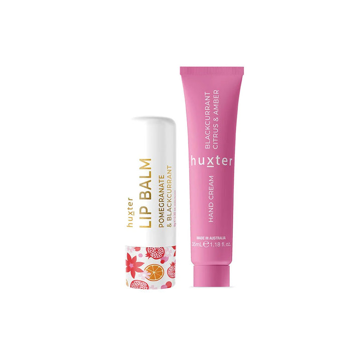 Lip & Hand Cream Duo - B/currant, Citrus & Amber
