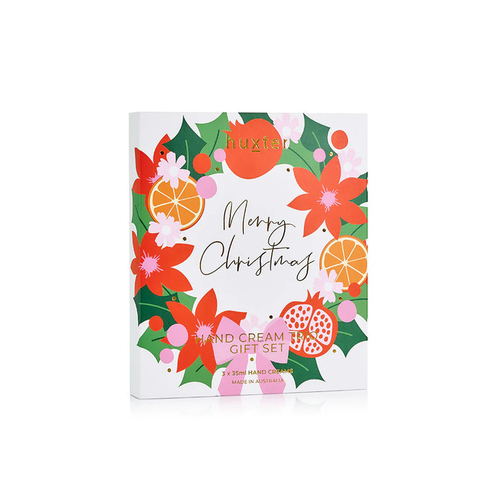 Hand Cream Trio Set - Xmas Flowers Collection