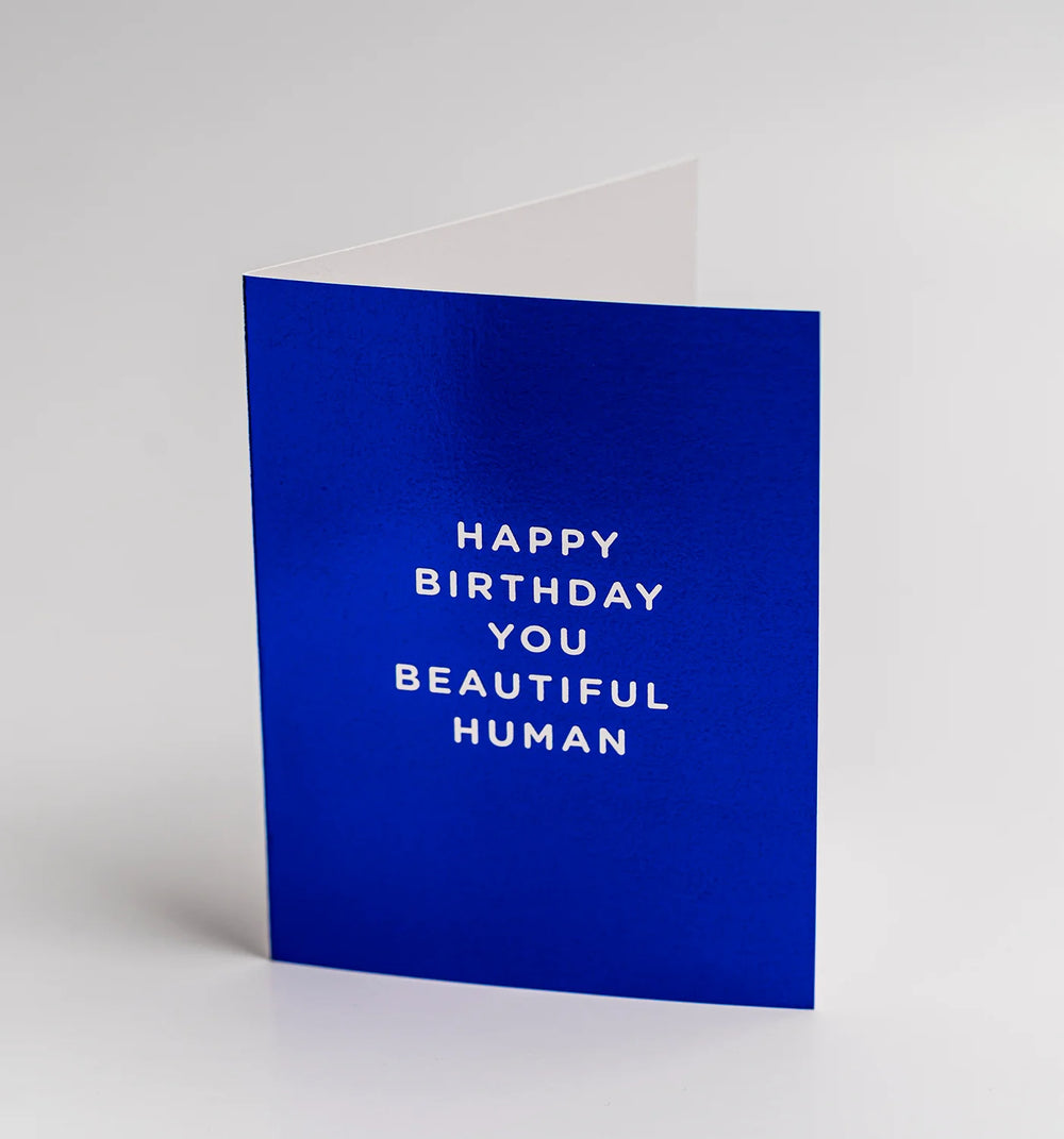 Lagom | Card Happy Birthday You Beautiful Human | Shut the Front Door