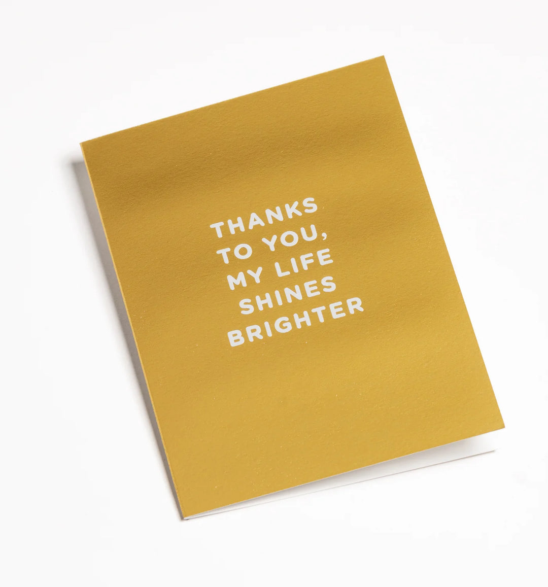Lagom | Card Thanks to You, My Life Shines Brighter Mini | Shut the Front Door