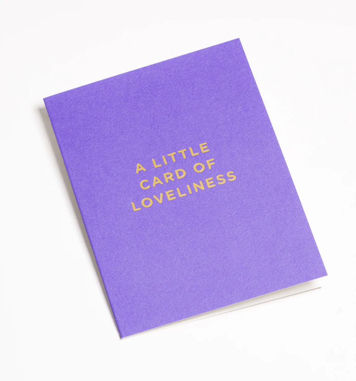 Lagom | Card A Little Card of Loveliness Mini | Shut the Front Door