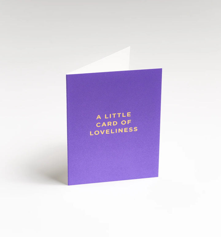 Lagom | Card A Little Card of Loveliness Mini | Shut the Front Door