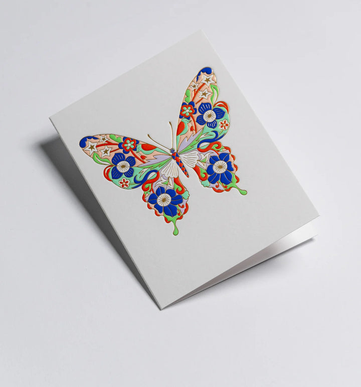 Card Butterfly Blank