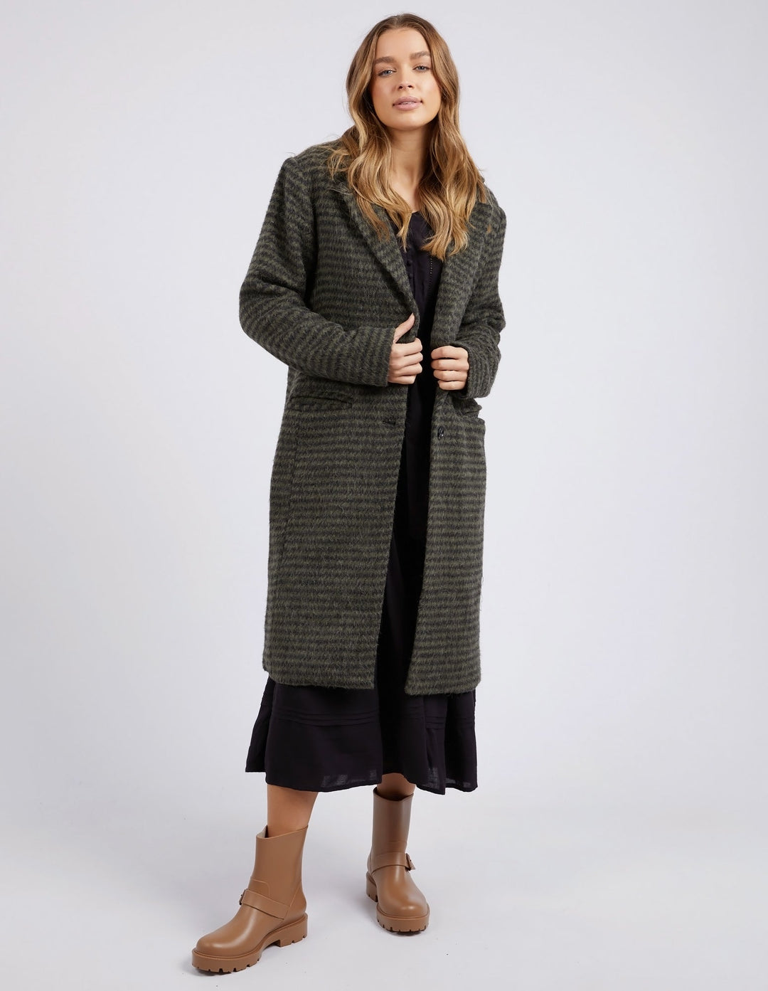 Foxwood | Clementine Coat - Green | Shut the Front Door