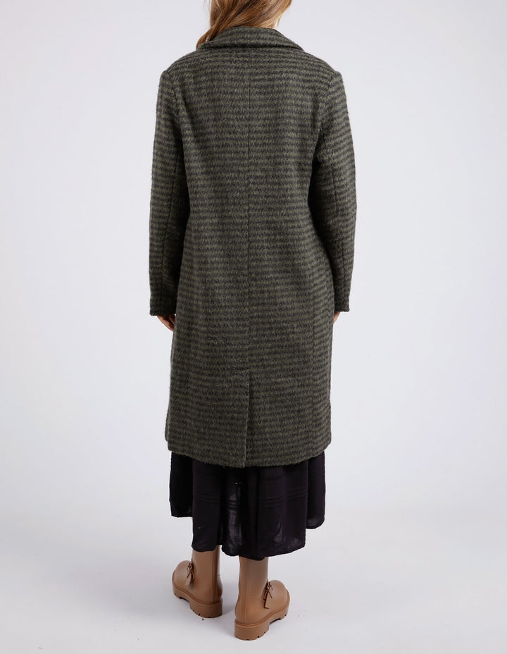 Foxwood | Clementine Coat - Green | Shut the Front Door