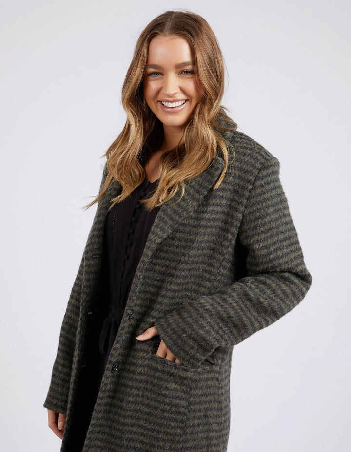 Foxwood | Clementine Coat - Green | Shut the Front Door