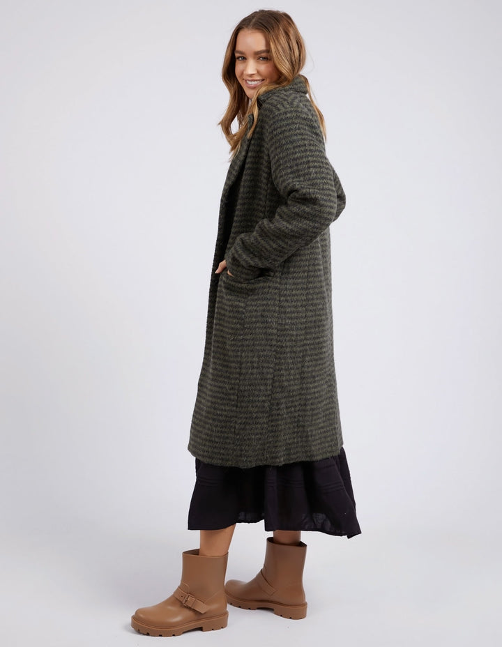 Foxwood | Clementine Coat - Green | Shut the Front Door