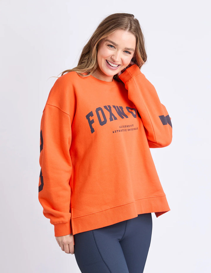 Foxwood | Interval Crew - Orange | Shut the Front Door