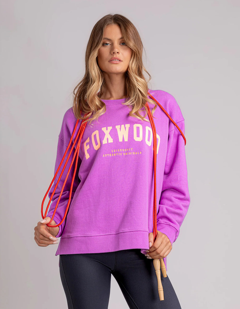 Foxwood | Interval Crew - Purple | Shut the Front Door