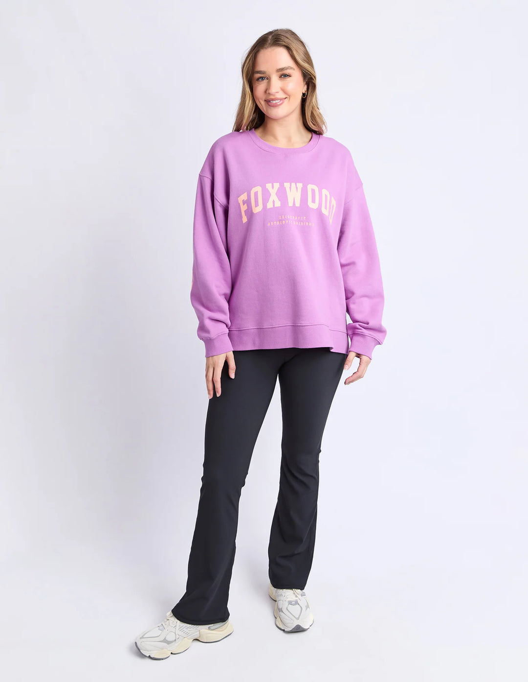 Foxwood | Interval Crew - Purple | Shut the Front Door
