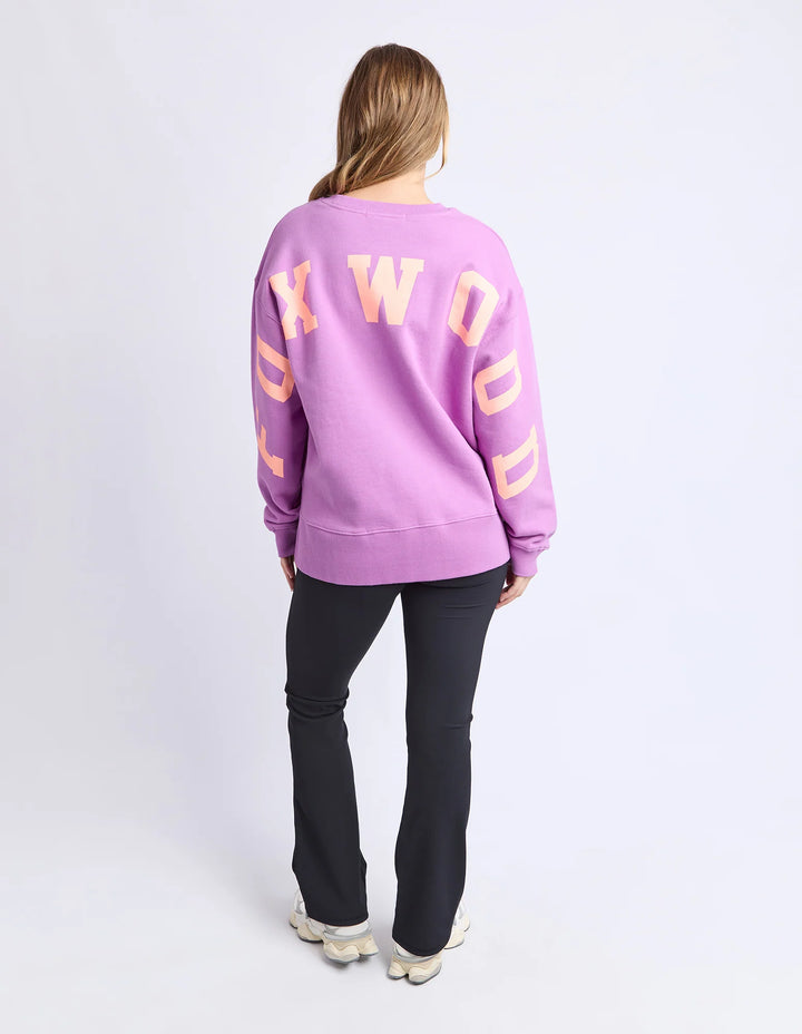 Foxwood | Interval Crew - Purple | Shut the Front Door