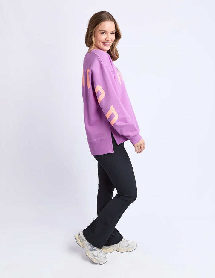 Foxwood | Interval Crew - Purple | Shut the Front Door