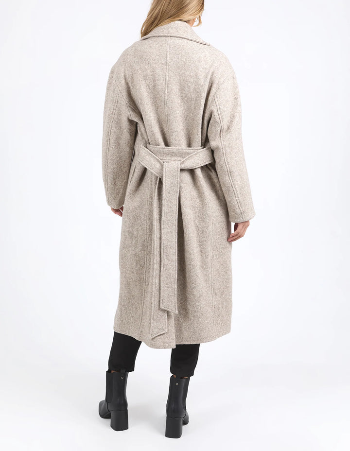 Foxwood | Whistler Coat - Oat | Shut the Front Door