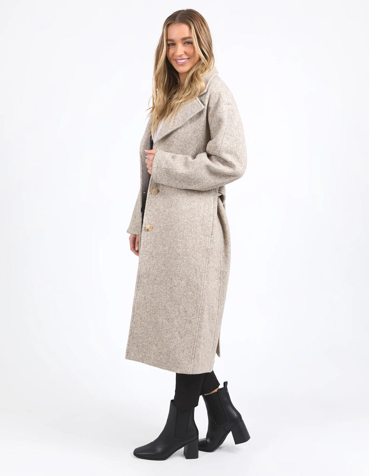 Foxwood | Whistler Coat - Oat | Shut the Front Door
