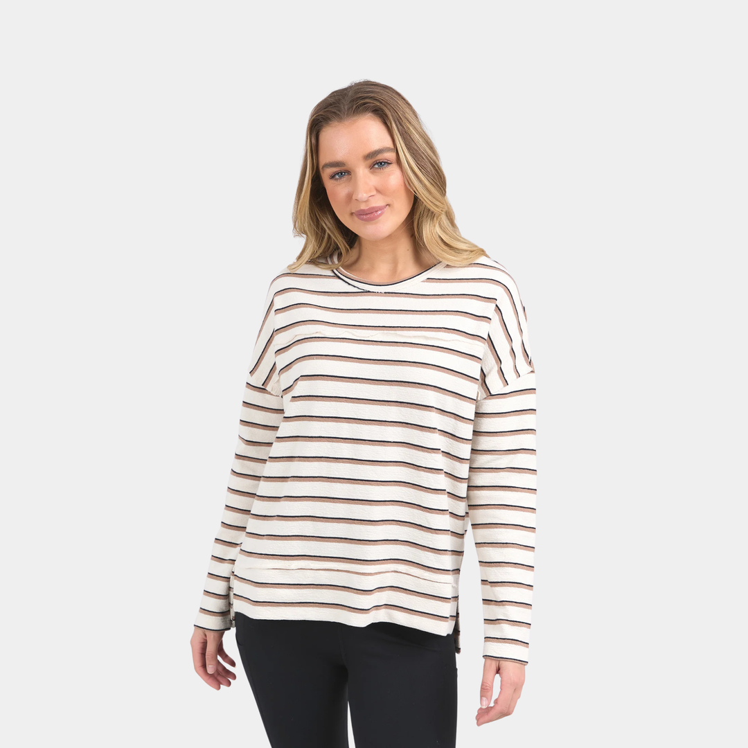 Foxwood | Berkley Stripe Tee | Shut the Front Door