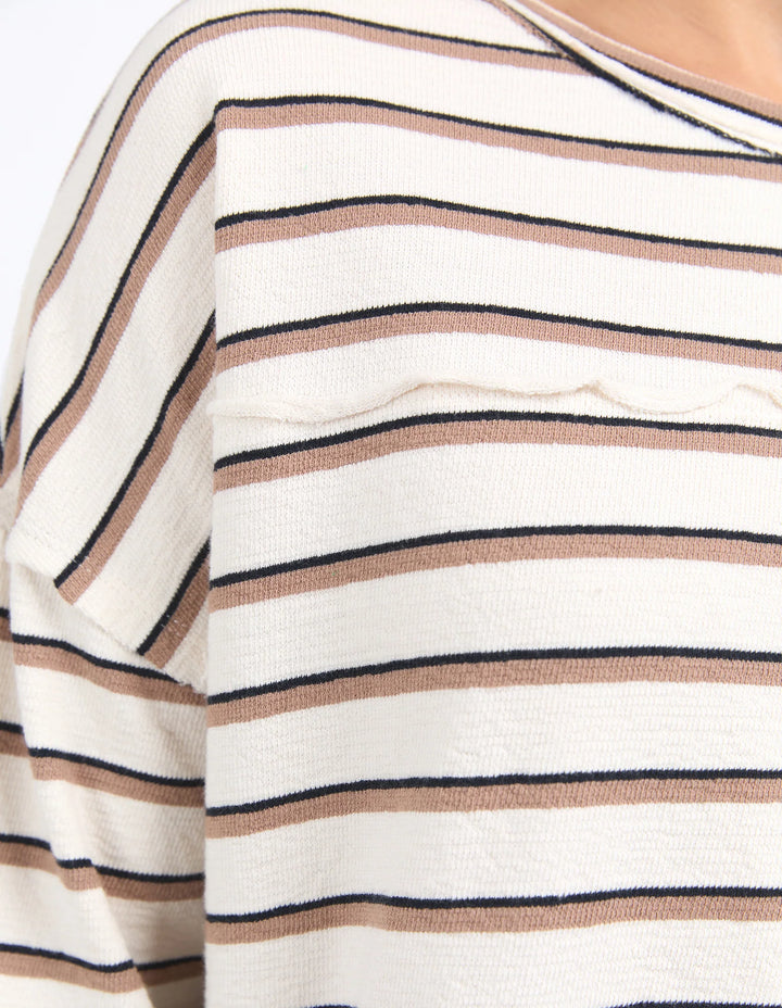 Foxwood | Berkley Stripe Tee | Shut the Front Door