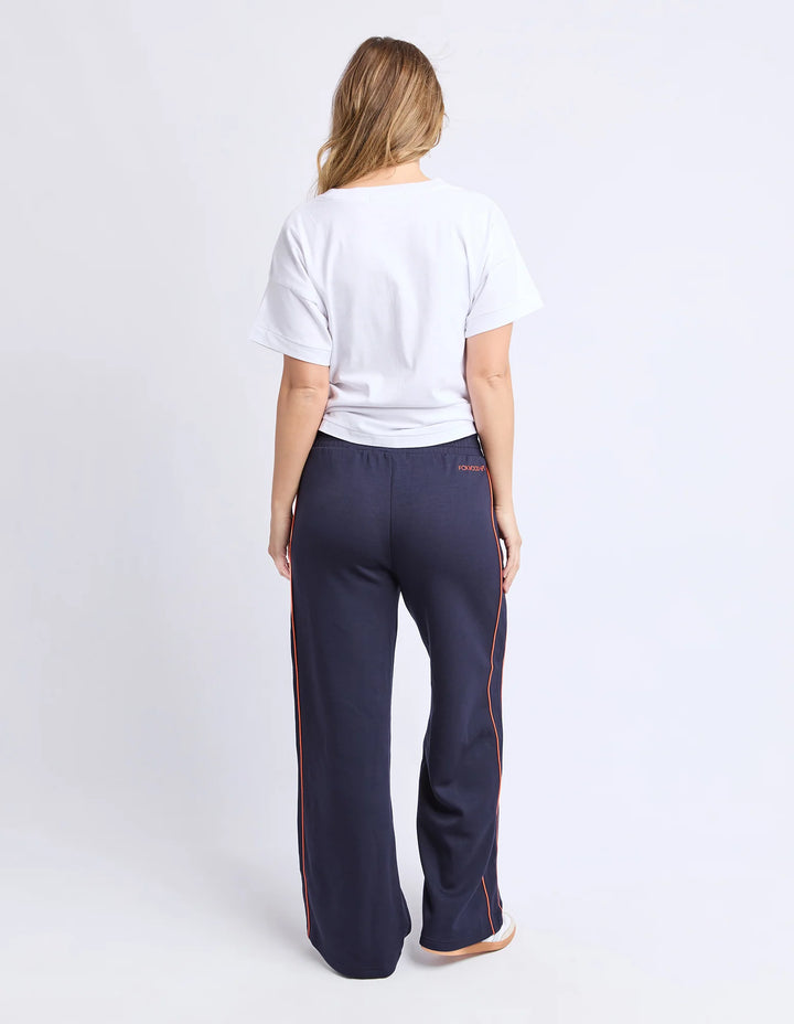 Traveller Pant - Navy/Orange