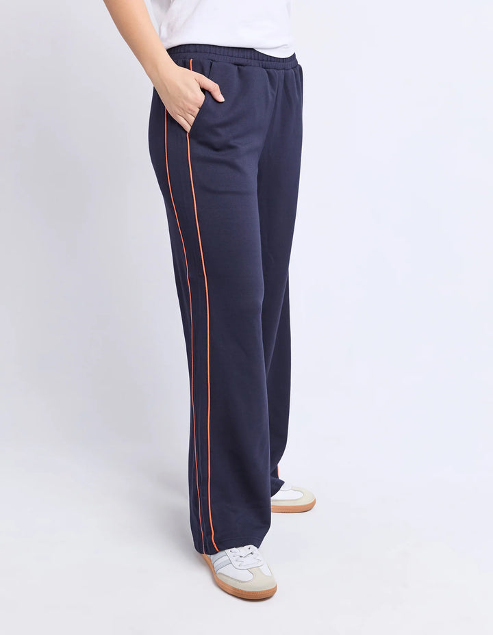 Traveller Pant - Navy/Orange