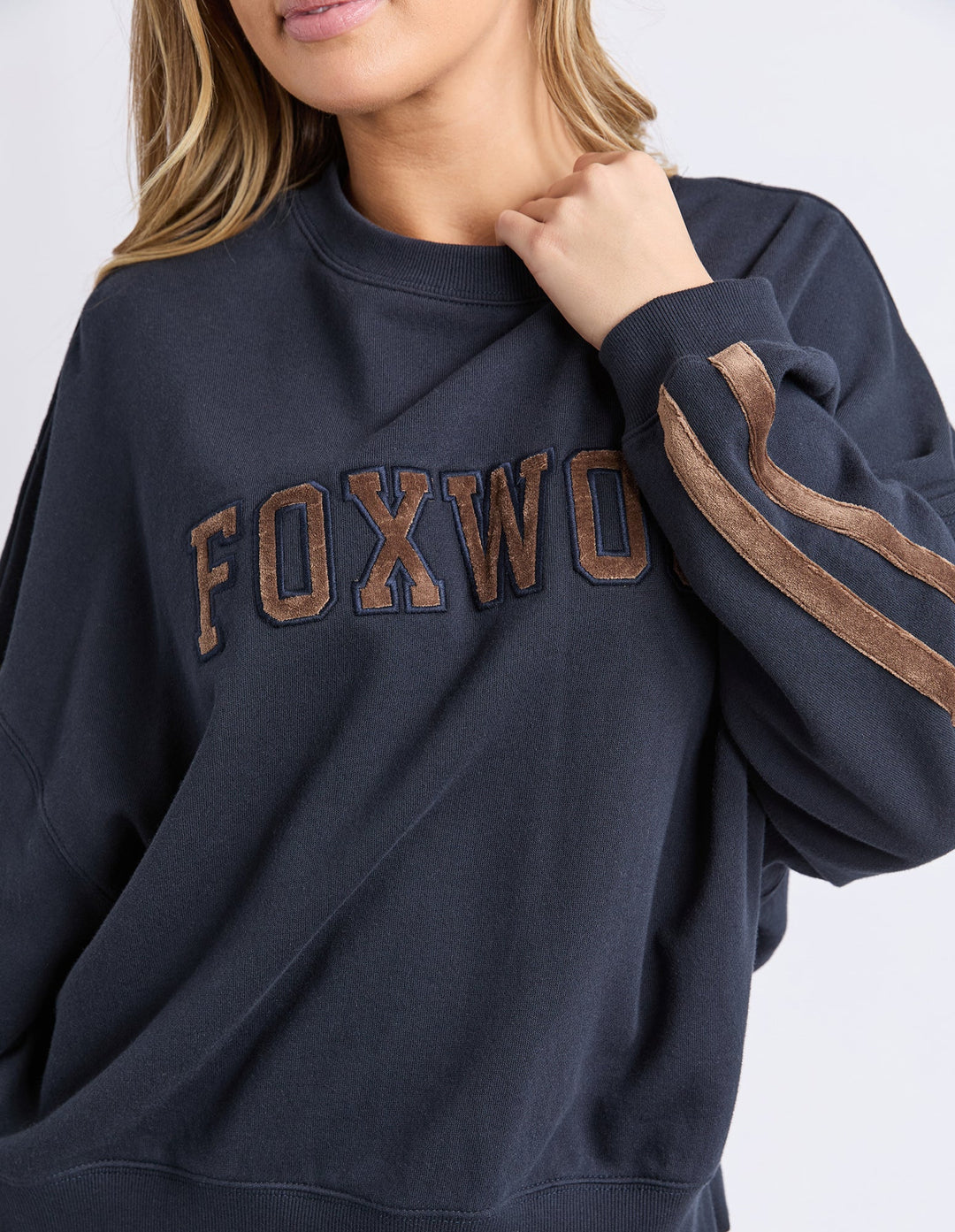 Foxwood | Elevated Sunday Crew - Ink | Shut the Front Door