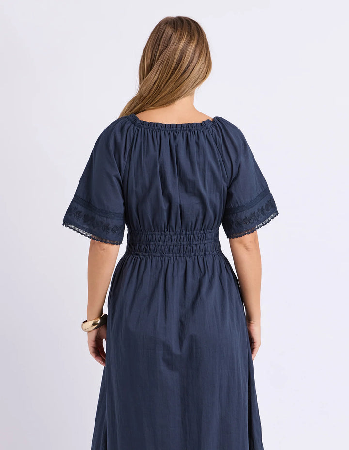 Foxwood | Juna Dress - Dark Sapphire | Shut the Front Door