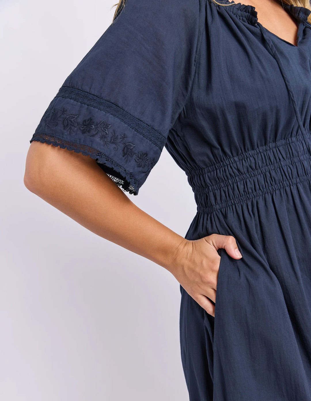 Foxwood | Juna Dress - Dark Sapphire | Shut the Front Door