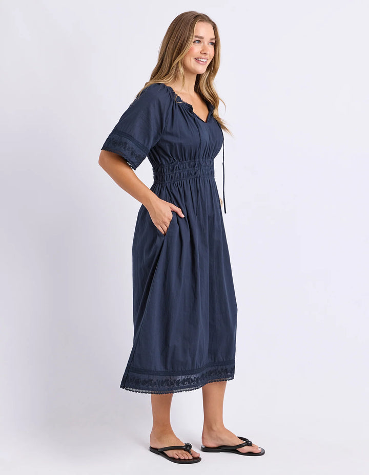 Foxwood | Juna Dress - Dark Sapphire | Shut the Front Door