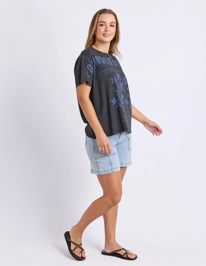 Botanical Garden Tee - Washed Black